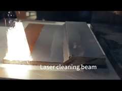 เครื่องทําความสะอาดเลเซอร์แบบพกพา 1000W 1500W 3000W JPT เครื่องทําความสะอาดเลเซอร์สีน้ํามัน