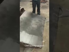 เครื่องทําความสะอาดโลหะเลเซอร์มือสําหรับการกําจัดสนิม